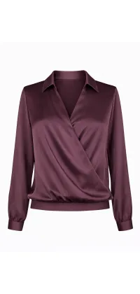 Винна блуза IMPERIAL. Колір: Бордовий