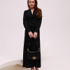 Чорна сукня IMPERIAL з драпірованим вирізом
