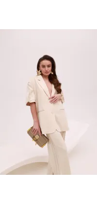 Молочний піджак IMPERIAL, одяг від Jador