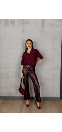 Лаконічний светр із м’якої пряжі, одяг від Jador