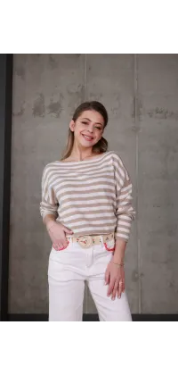 Джинси прямого крою з високою посадкою. Колір: Білий