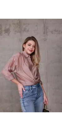 Джинси skinny з високою талією та застібкою на ґудзики, від Jador