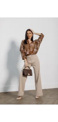 Блуза з квітковим орнаментом, одяг від Jador