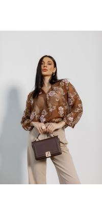Блуза з квітковим орнаментом, від Jador