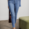 Джинси skinny з високою посадкою