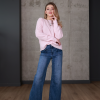 Джинси wide leg з високою посадкою