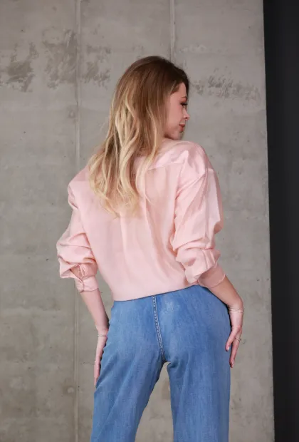 Джинси wide leg з високою посадкою