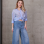 Джинси wide leg з високою посадкою