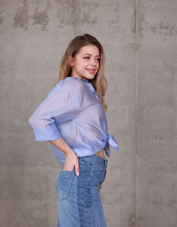 Джинси wide leg з високою посадкою