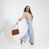 Джинси wide leg з високою посадкою