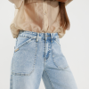 Джинси wide leg з високою посадкою