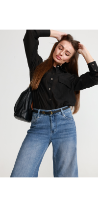 Блуза з кишенями, від Jador