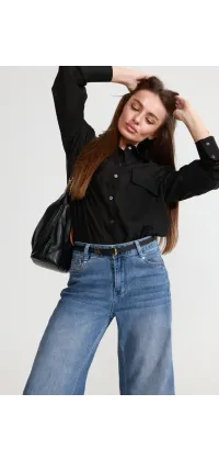 Блуза з кишенями, від Jador