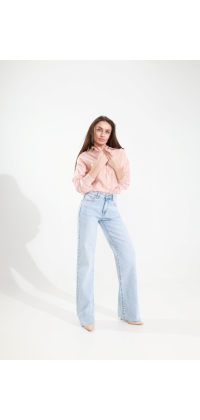 Напівпрозора блуза IMPERIAL. Колір: Пудровий