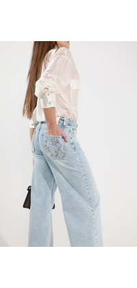 Блуза молочна класична, одяг від Jador