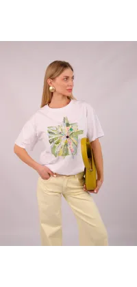 Джинси wide leg у лимонному відтінку. Доступні розміри: XS, S, M, L