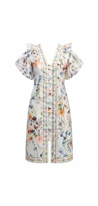 Легка сукня з виразним квітковим принтом, одяг від Jador
