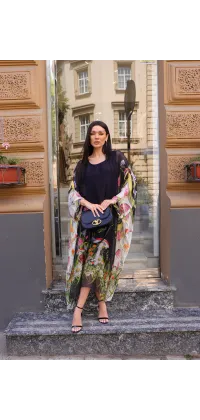 Шовкова сукня вільного крою. Доступні розміри: 