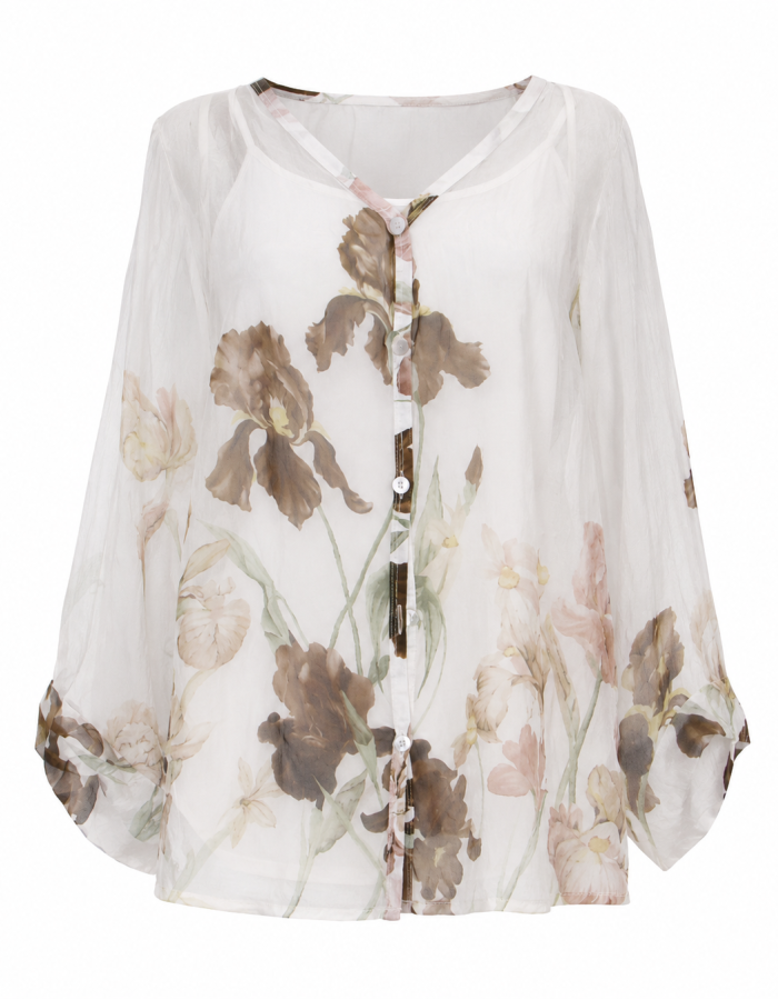 Італійська шовкова блуза