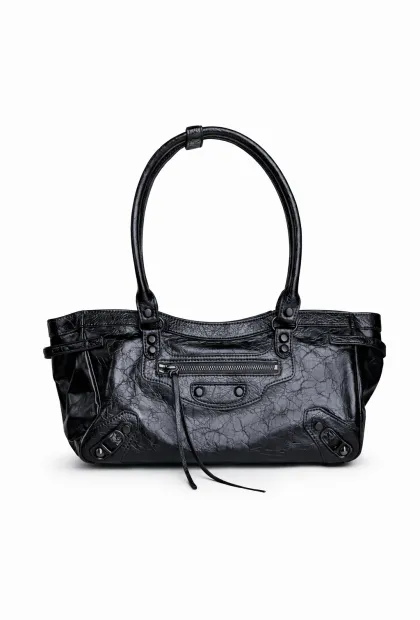 Сумка з натуральної шкіри у вінтажному стилі