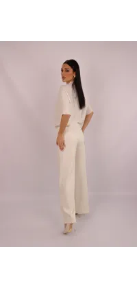 Класичні штани у молочному кольорі IMPERIAL. Колір: Білий