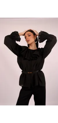 Класичні жіночі чорні штани IMPERIAL, одяг від Jador