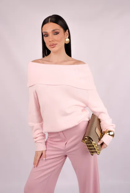 Класичні штани у рожевому кольорі IMPERIAL