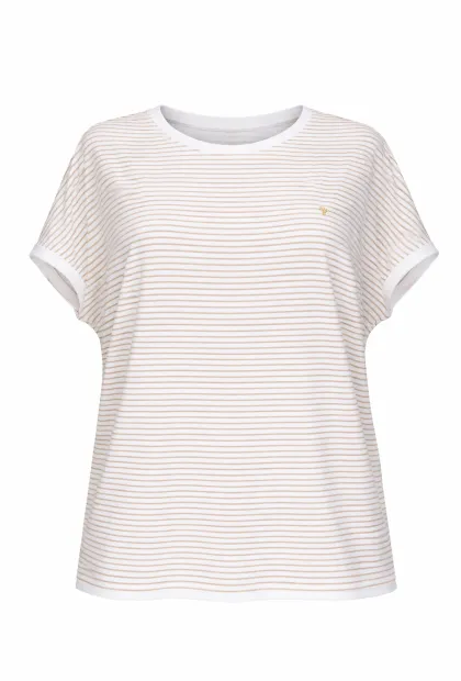 Футболка в смужку з коротким рукавом