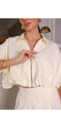 Елегантний котоновий костюм, одяг від Jador