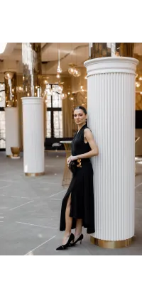 Чорна сукня міді IMPERIAL, від IMPERIAL