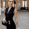 Чорна сукня міді IMPERIAL