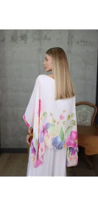 Жіночий шовковий костюм з принтом, від Jador