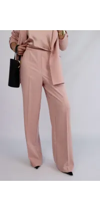 Пудровий піджак з квіткою IMPERIAL. Доступні розміри: XS, S