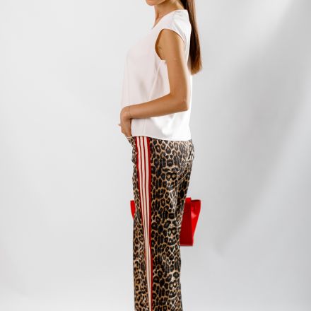 Джинси з леопардовим принтом. Колір: Леопардовий