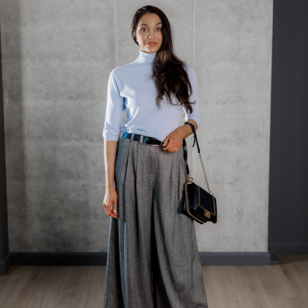 Класичні штани палаццо, одяг від Jador