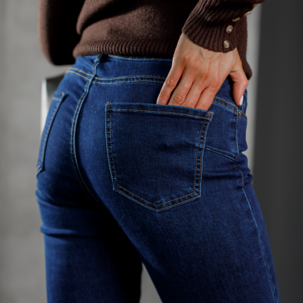 Французькі джинси skiny. Доступні розміри: m