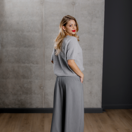 Класичні сірі палаццо. Колір: Сірий