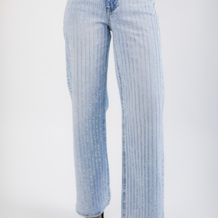 Джинси з кристалами Swarovski, одяг від Jador