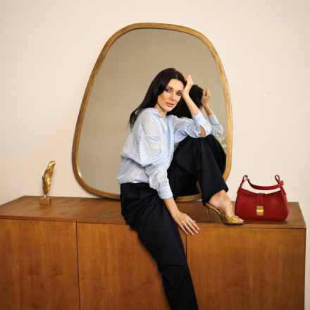 Елегантні штани палаццо від італійського бренду IMPERIAL з високою посадкою