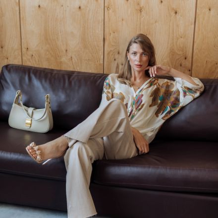 Французькі джинси straight, одяг від Jador