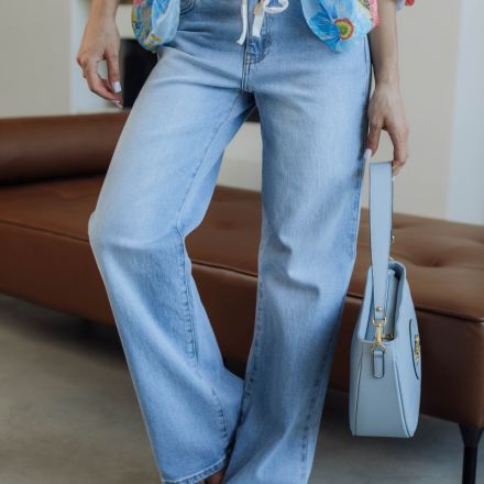 Джинси на зав'язках. Доступні розміри: s