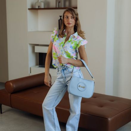 Джинси з лелітками. Доступні розміри: s