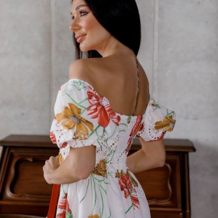 Сукня Літній Шарм. Колір: Білий