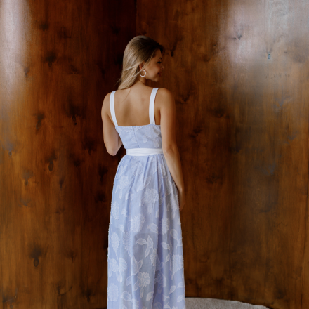 Сукня Imperial  з текстурним вишиваним візерунком, одяг від Jador