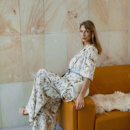 Штани IMPERIAL із природним візерунком. Доступні розміри: xs