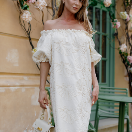 фото: Сукня "Crème Blossom". Колір: Бежевий