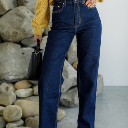 Джинси прямого крою. Колір: Синій