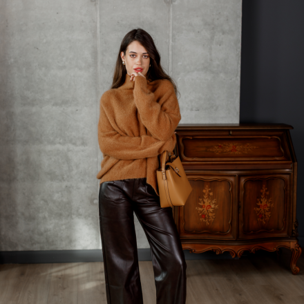 Штани з екошкіри. Доступні розміри: