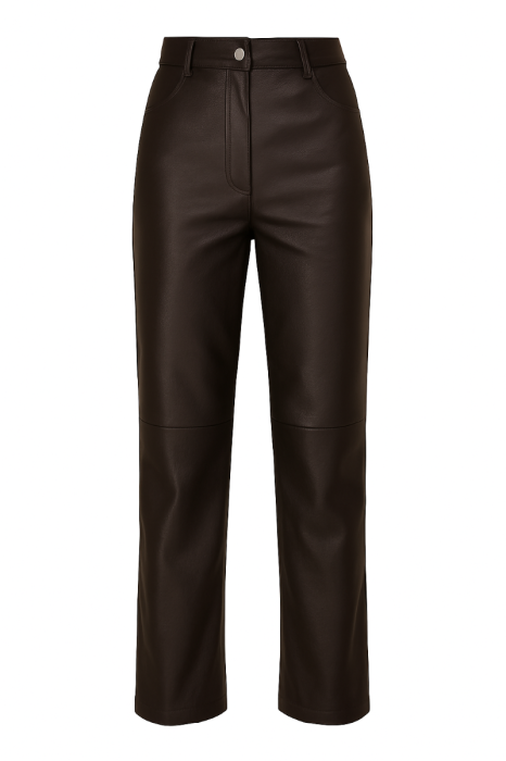 Штани з екошкіри фото