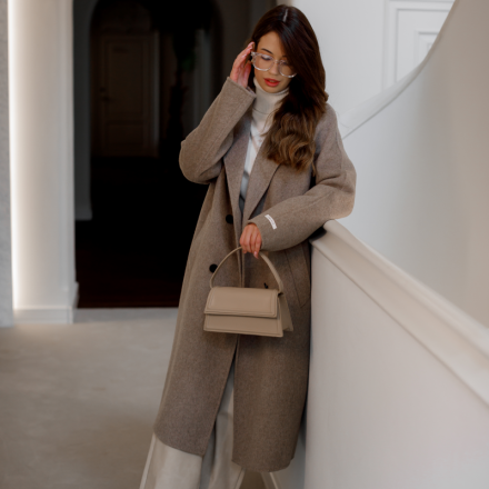 Пальто прямого крою, одяг від Jador